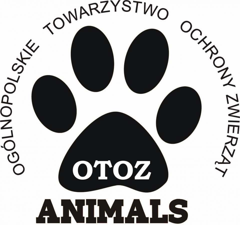 Logo Ogólnopolskiego Towarzystwa Ochrony Zwierząt OTOZ Animals