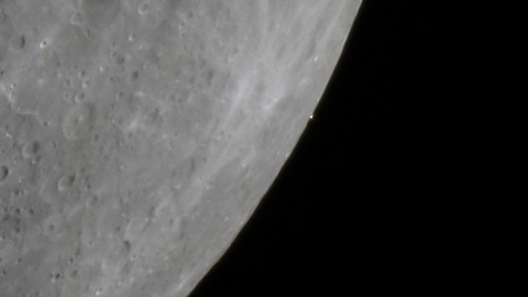 2018-02-23 Moon-Aldebaran © Paweł z Inowrocławia