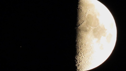 2018-02-23 Moon-Aldebaran © Maciej Głowacki