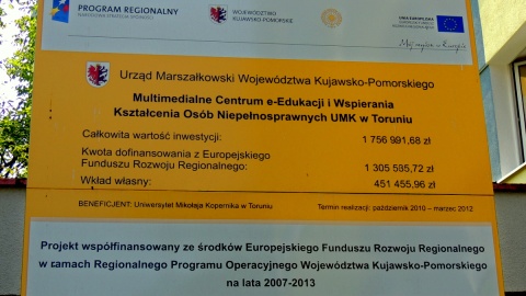 Multimedialne Centrum e-Edukacji i Wspierania Kształcenia Osób Niepełnosprawnych UMK. Fot. Michał Zaręba