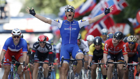 Tour de France 2017 - zwycięstwo Marcela Kittela w Liege