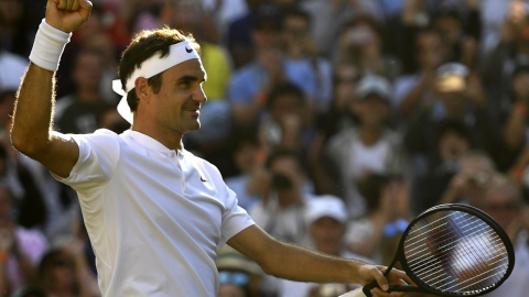 Wimbledon 2017 - Federer w półfinale, krecz Djokovicia