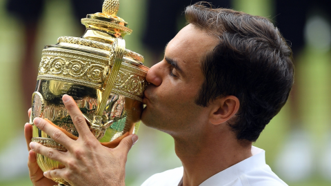 Wimbledon 2017 - rekordowy, ósmy tytuł Rogera Federera