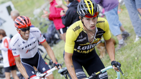 Tour de France 2017 - Primoz Roglic wygrał etap, Froome liderem