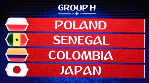 MŚ 2018 - Kolumbia, Senegal i Japonia rywalami Polski