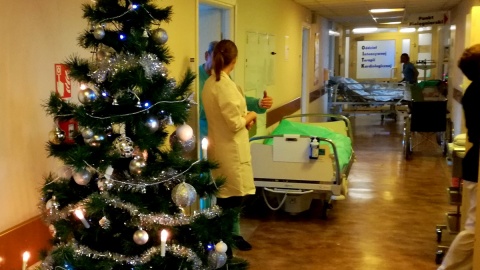 Święta w Wojewódzkim Szpitalu Zespolonym w Toruniu.