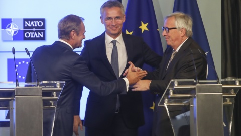 NATO i UE z deklaracją w sprawie bezpieczeństwa Tusk zwraca się do Trumpa