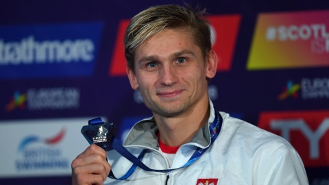 ME w pływaniu 2018 - srebrny medal Radosława Kawęckiego