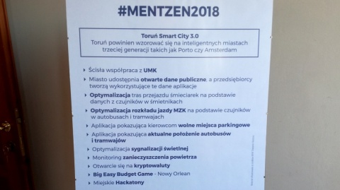 Sławomir Mentzen stawia na nowoczesność w Toruniu