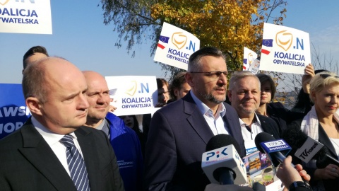 Koalicja Obywatelska Platformy i Nowoczesnej podsumowuje kampanię wyborczą w Toruniu