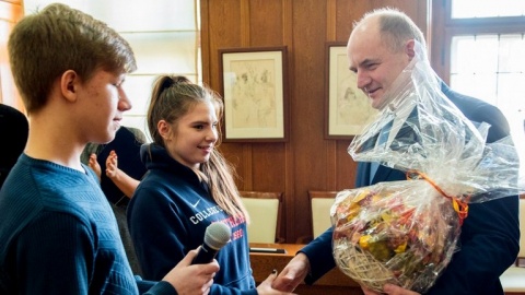 Studenci z zagranicy odwiedzili Urząd Marszałkowski w Toruniu