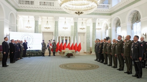 Prezydent wręczył dziewięć awansów generalskich