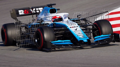 Formuła 1 - Kubica z przedostatnim czasem środowych testów