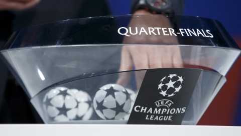 Piłkarska Liga Mistrzów i Liga Europy - rozlosowano pary ćwierćfinałowe