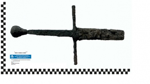 Znowu odkrycie w centrum Bydgoszczy Wykopali miecz z XV wieku