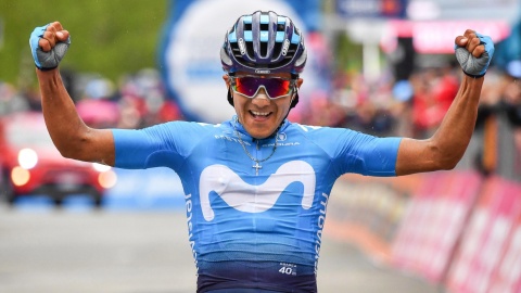 Giro dItalia 2019 - udana szarża Carapaza, awans Majki