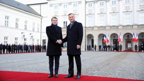 Prezydent Emanuel Macron w Polsce: - Francja i Polska bliżej siebie, niż się wydaje
