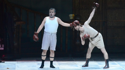 Zdjęcie z próby generalnej „Don Pasquale” w Operze Nova w Bydfgoszczy. Fot. Ireneusz Sanger
