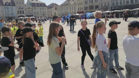 Młodzieżowy Dom Kultury nr 4 zaprosił mieszkańców do zabawy z okazji Międzynarodowego Dnia Tańca/fot. Monika Siwak