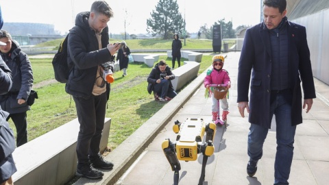 Robotyczny pies na smyczy sztucznej inteligencji. Jego zdolności sięgają kosmosu [wideo, zdjęcia]